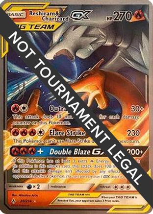 Reshiram & Charizard GX - 2019 (Henry Brand) (20) [World Championship Decks]