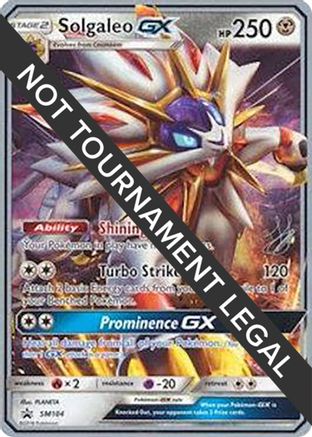 Solgaleo GX - 2019 (Henry Brand) (SM104) [World Championship Decks]
