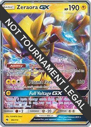 Zeraora GX - 2019 (Haruki Miyamoto) (86) [World Championship Decks]