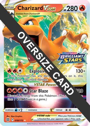 Charizard VSTAR (18) [Jumbo Cards] Holofoil