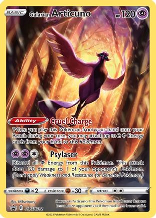 Galarian Articuno - SWSH282 (SWSH282) [SWSH: Sword & Shield Promo Cards] Holofoil
