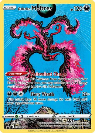 Galarian Moltres - SWSH284 (SWSH284) [SWSH: Sword & Shield Promo Cards] Holofoil
