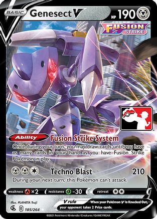 Genesect V (185) [Prize Pack Series Cards] Holofoil