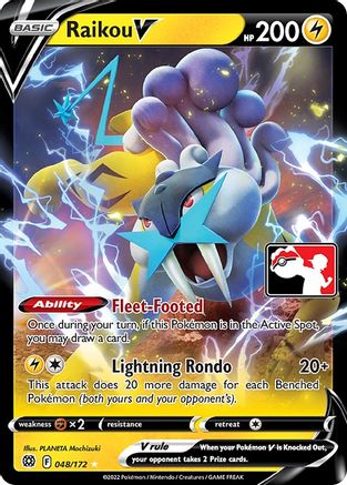 Raikou V (48) [Prize Pack Series Cards] Holofoil