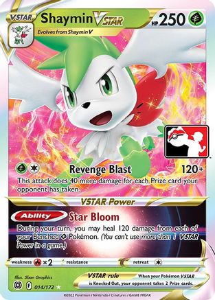 Shaymin VSTAR (14) [Prize Pack Series Cards] Holofoil