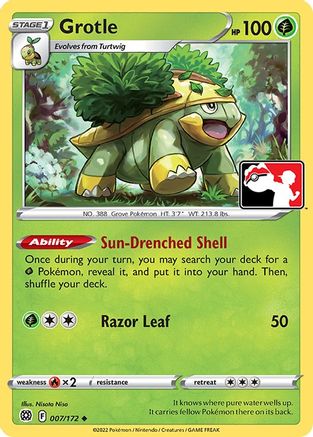 Grotle (7) [Prize Pack Series Cards]
