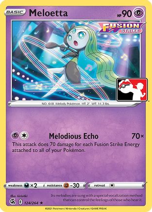 Meloetta (124) [Prize Pack Series Cards]