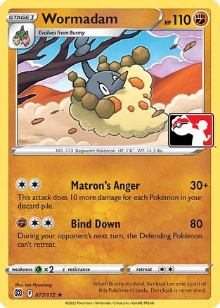 Wormadam (077) (77) [Prize Pack Series Cards]