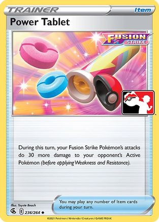 Power Tablet (236) [Prize Pack Series Cards] Holofoil