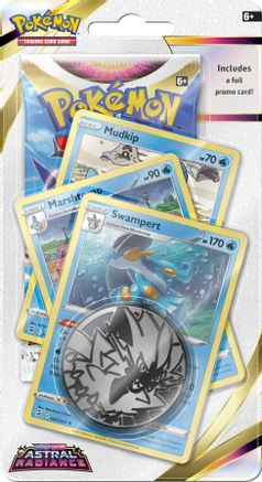 Pokemon Astral Radiance Premium Checklane Blister [Swampert]