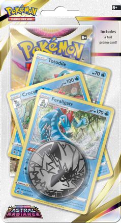 Pokemon Astral Radiance Premium Checklane Blister [Feraligatr]