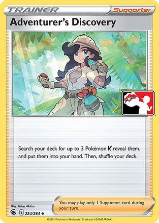 Adventurer's Discovery (224) [Prize Pack Series Cards]