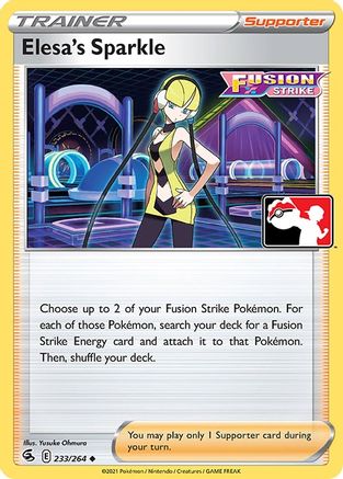 Elesa's Sparkle (233) [Prize Pack Series Cards]