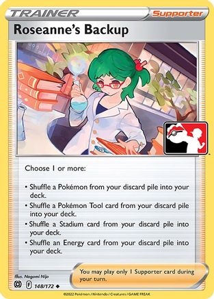 Roseanne's Backup (148) [Prize Pack Series Cards]