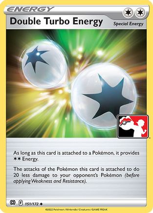 Double Turbo Energy (151) [Prize Pack Series Cards]