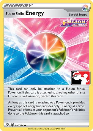 Fusion Strike Energy (244) [Prize Pack Series Cards]