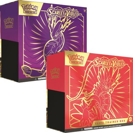 Pokemon Scarlet & Violet Elite Trainer Boxes [Set of 2]