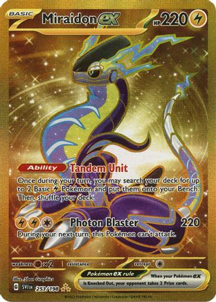 Miraidon ex - 253/198 (253) [SV01: Scarlet & Violet Base Set] Holofoil