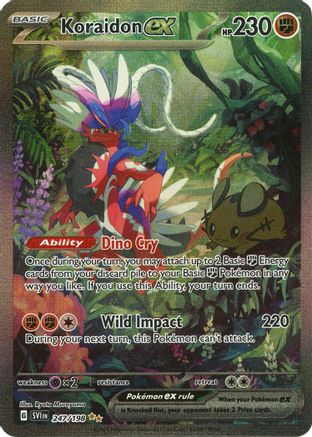 Koraidon ex - 247/198 (247) [SV01: Scarlet & Violet Base Set] Holofoil