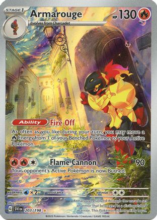 Armarouge - 203/198 (203) [SV01: Scarlet & Violet Base Set] Holofoil