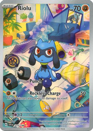 Riolu - 215/198 (215) [SV01: Scarlet & Violet Base Set] Holofoil