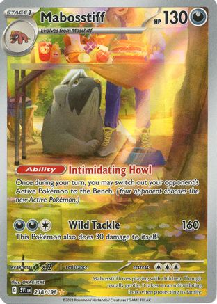 Mabosstiff - 218/198 (218) [SV01: Scarlet & Violet Base Set] Holofoil