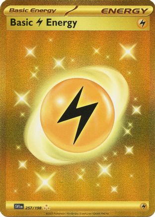 Basic Lightning Energy - 257/198 (257) [SV01: Scarlet & Violet Base Set] Holofoil