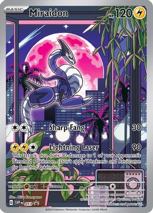 Miraidon - 013 (13) [SV: Scarlet & Violet Promo Cards] Holofoil