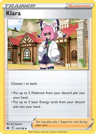 Klara - 145/198 (Cosmos Holo) (145) [Miscellaneous Cards & Products] Holofoil