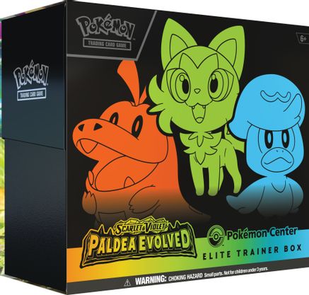 Pokemon Paldea Evolved Pokemon Center Elite Trainer Box (Exclusive)