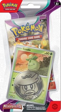 Pokemon Paldea Evolved Single Pack Blister [Smoliv]