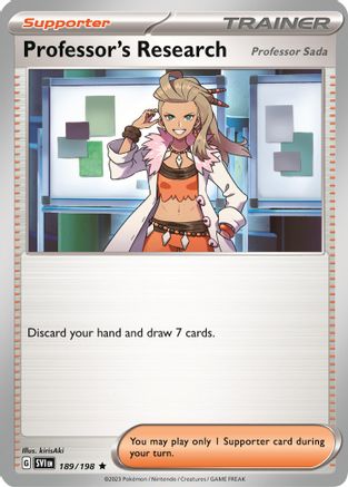 Professor's Research - 189/198 (189) [Deck Exclusives]