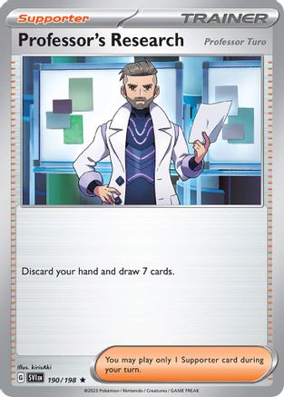 Professor's Research - 190/198 (190) [Deck Exclusives]
