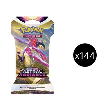 Pokemon Astral Radiance Sleeved Booster Pack Case