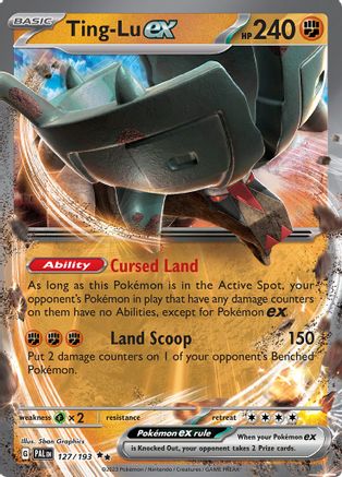 Ting-Lu ex (127) [SV02: Paldea Evolved] Holofoil
