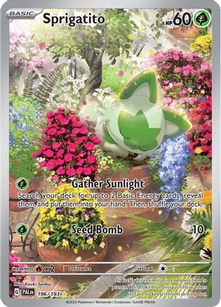 Sprigatito - 196/193 (196) [SV02: Paldea Evolved] Holofoil