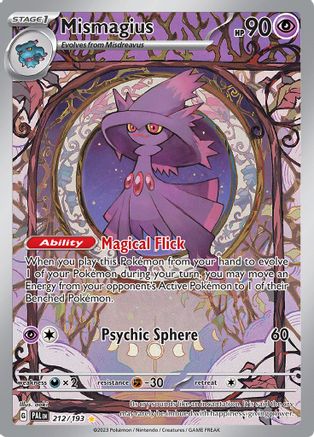 Mismagius - 212/193 (212) [SV02: Paldea Evolved] Holofoil