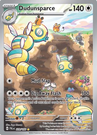Dudunsparce - 229/193 (229) [SV02: Paldea Evolved] Holofoil