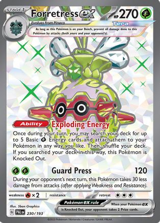 Forretress ex - 230/193 (230) [SV02: Paldea Evolved] Holofoil