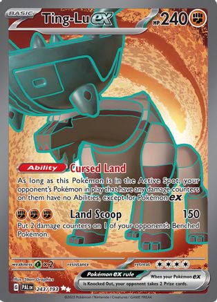 Ting-Lu ex - 243/193 (243) [SV02: Paldea Evolved] Holofoil