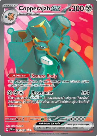 Copperajah ex - 245/193 (245) [SV02: Paldea Evolved] Holofoil