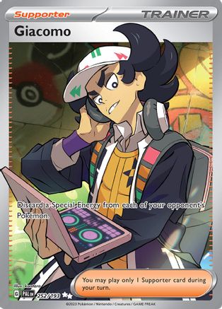 Giacomo - 252/193 (252) [SV02: Paldea Evolved] Holofoil