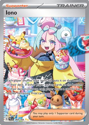 Iono - 269/193 (269) [SV02: Paldea Evolved] Holofoil