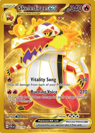 Skeledirge ex - 272/193 (272) [SV02: Paldea Evolved] Holofoil
