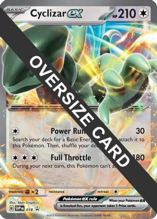 Cyclizar ex (18) [Jumbo Cards] Holofoil