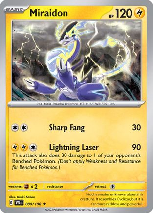 Miraidon - 080/198 (80) [Deck Exclusives]