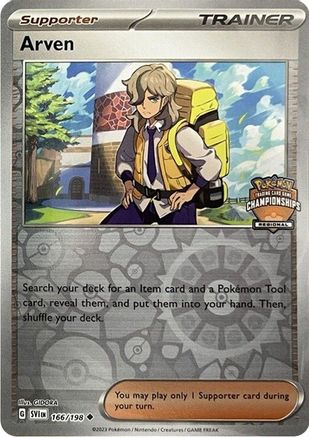 Arven - 166/198 (Regional Championships) (166) [League & Championship Cards] Reverse Holofoil
