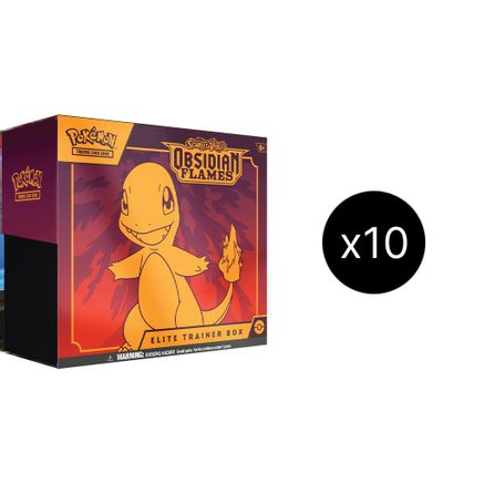 Pokemon Obsidian Flames Elite Trainer Box Case