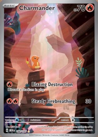 Charmander - 168/165 (168) [SV: Scarlet & Violet 151] Holofoil