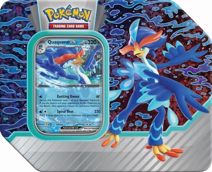 Pokemon Paldea Partners Tin [Quaquaval ex]